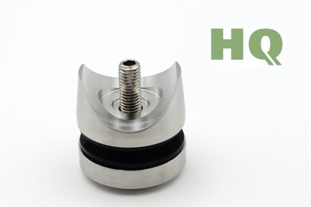 Punkthalter Edelstahl  A2 Rohr Ø42,4 mm